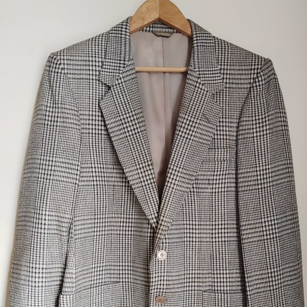 Vintage - Glen Plaid Blazer Cornwall's Europa Collection Diffusion
